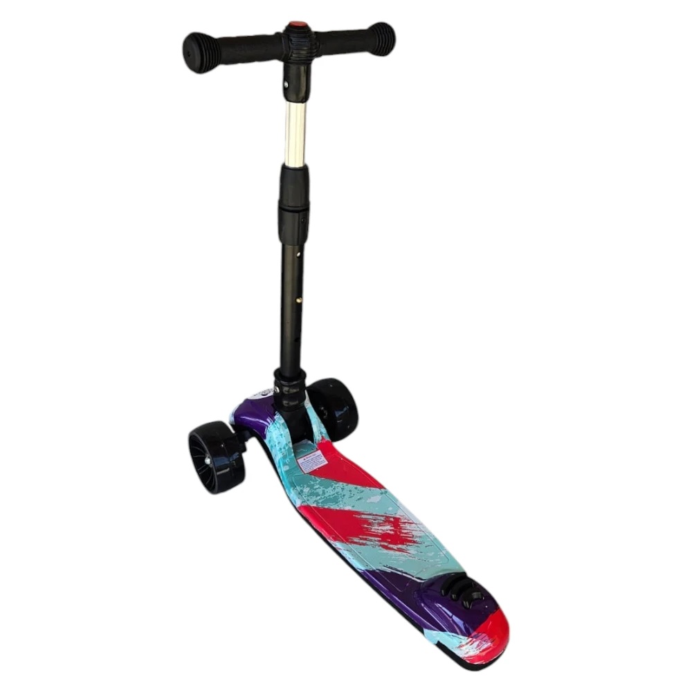 Trotineta Novokids Mini Scooter 8150 Roti Luminoase - imagine 2