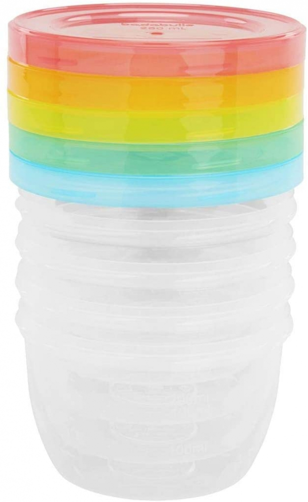 Set 5 recipiente etanse Badabulle, Mâncare Bebe