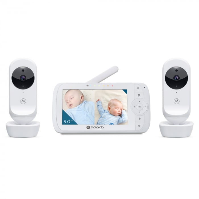 Video Monitor Digital Motorola VM35 Twin, 2 Camere, 5"