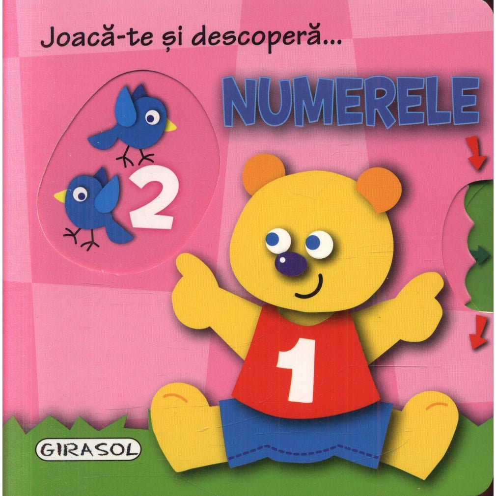 Carte Interactiva Numere Girasol | Invatare Distractiva