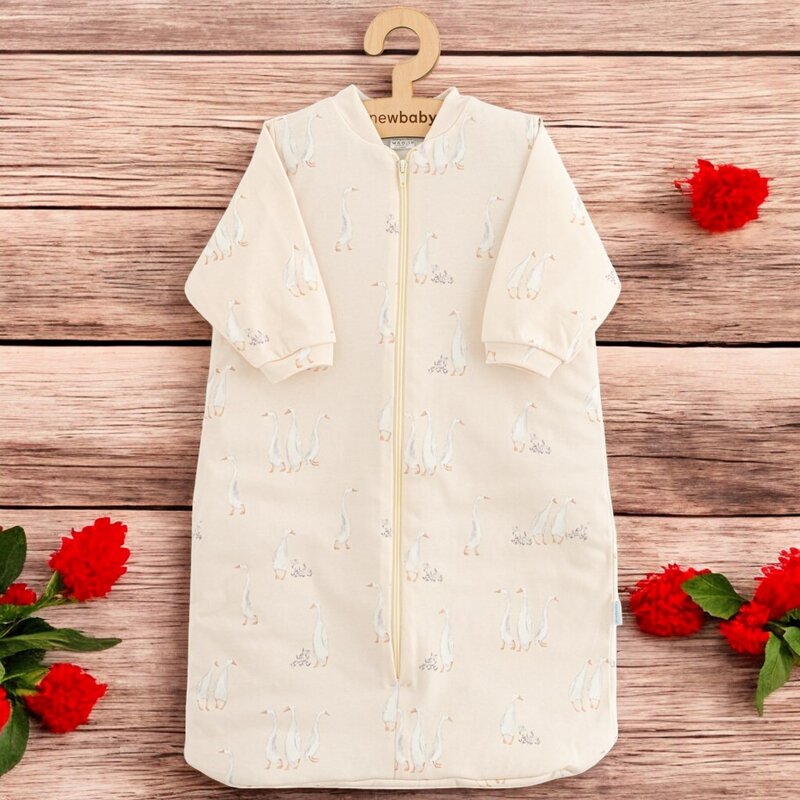 Sac de dormit New Baby cu mânecă lungă 0-6 luni