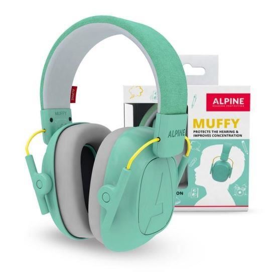 Căști Antifonice Alpine Muffy Kids Verde Menta - imagine 3