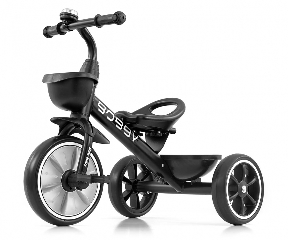 Tricicleta Milly Mally Bobby Black | Siguranță - imagine 4