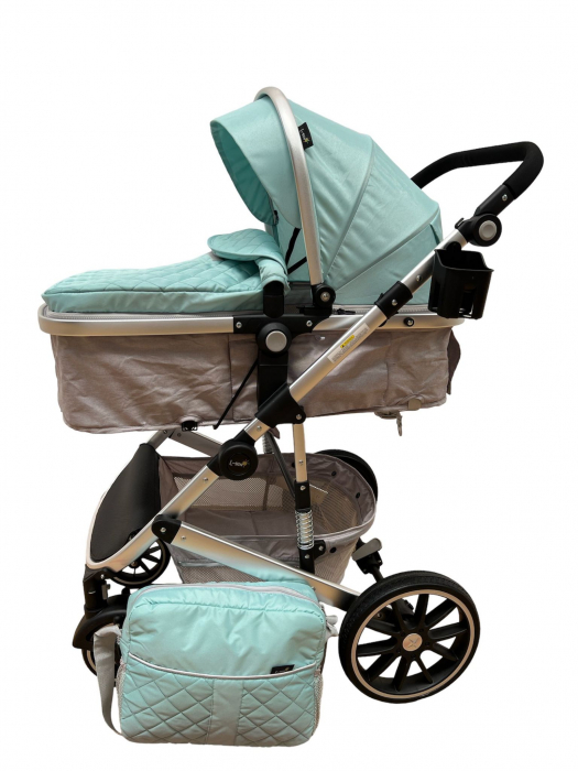Carucior 2 in 1 L-sun T1, Reversibil, Suspensii