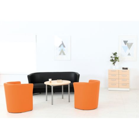 Fotoliu Club Oranj Moje Bambino | Confort Eleganță - imagine 4
