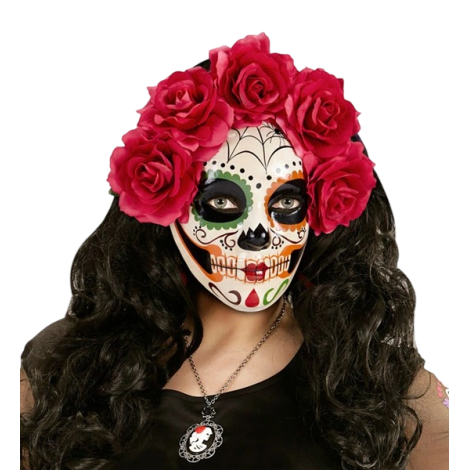 Masca Dia de los Muertos Roz Widmann | Carnaval - imagine 2