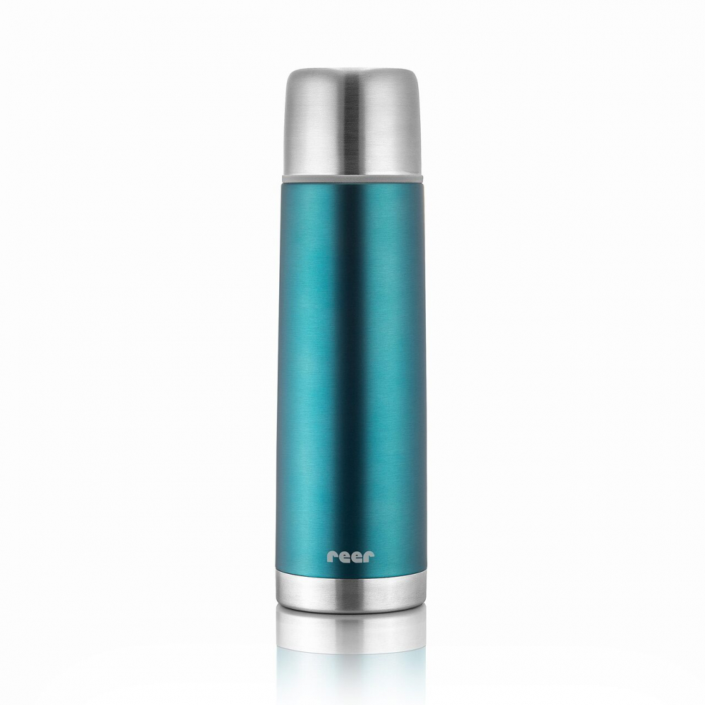 Sticla termos Reer ColourCup 450ml Albastru - imagine 8