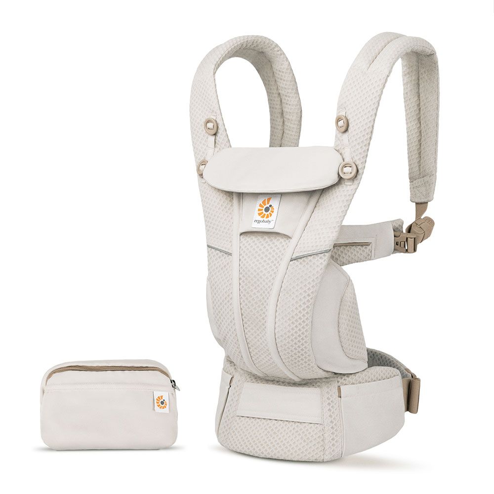 Marsupiu Ergobaby Omni Breeze, Natural Beige - imagine 4