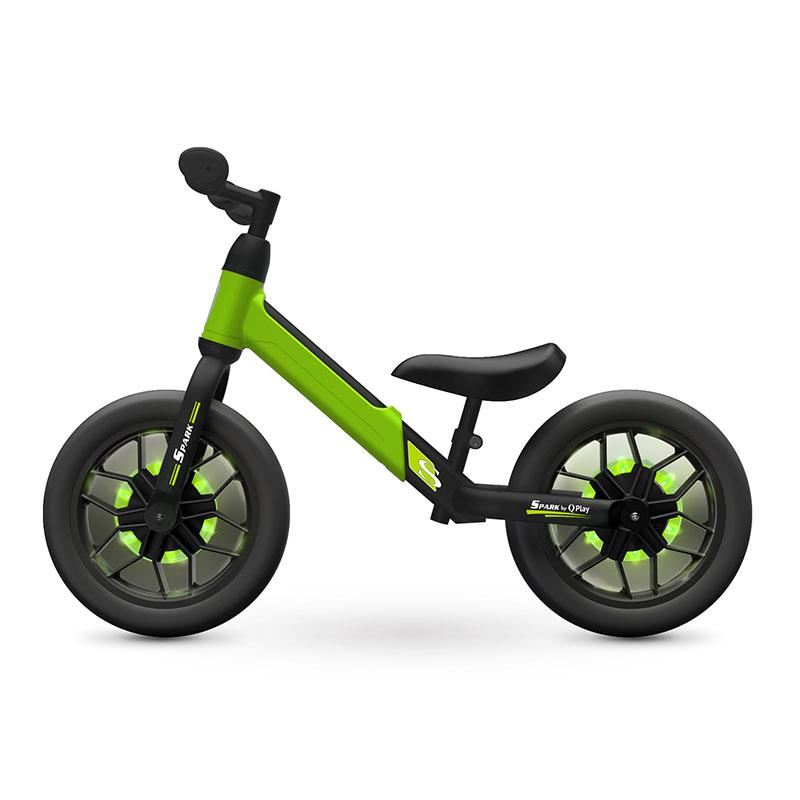 Bicicletă Balance QPlay Spark Verde 12"