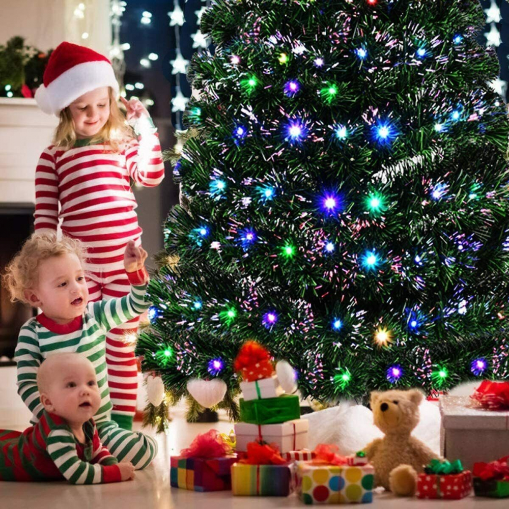 Brad Procart 210cm cu Fibre Optice LED Multicolor - imagine 7