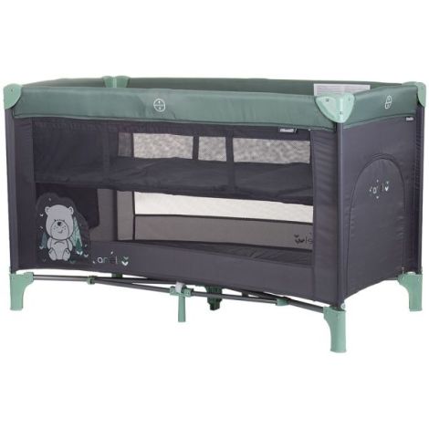 Patut Pliabil Chipolino Ariel 2 Niveluri, Verde