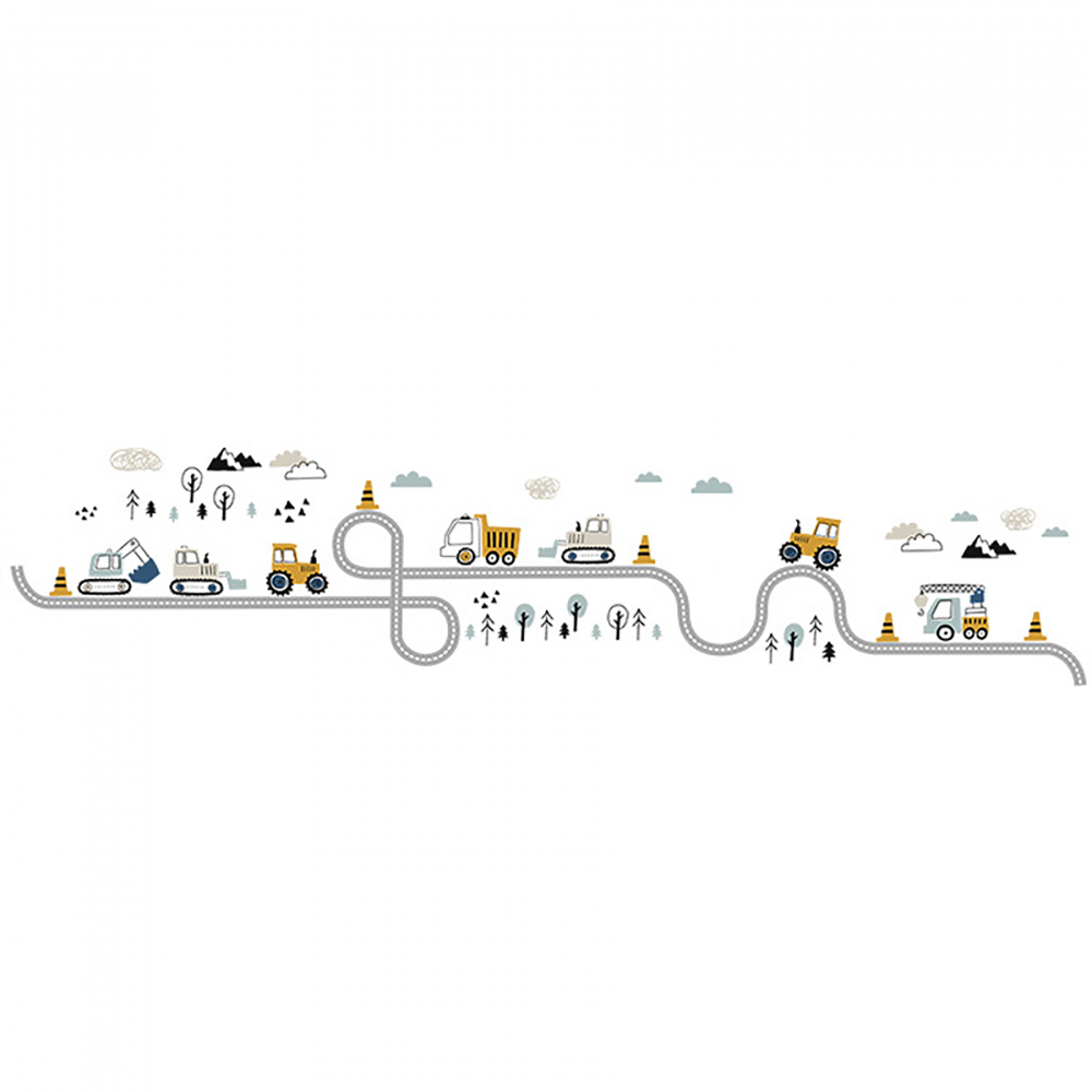 Sticker Autoadeziv Tractorase Sipo | Decor Cameră - imagine 2