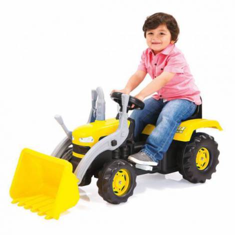 Tractor Excavator Dolu cu Pedale | Jucărie Constructie - imagine 4