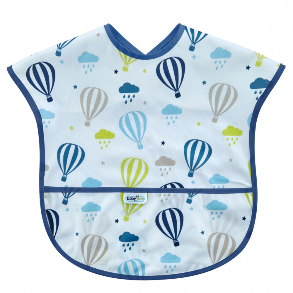 Baveta BabyJem cu buzunar BLW Balon - imagine 5