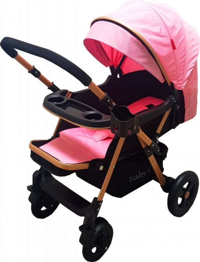 Carucior Baby Care PRO 511 Roz - Usor si Practic