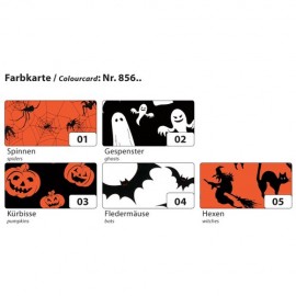 Hartie Transparentă Halloween Folia Paper | Set 10 Coli