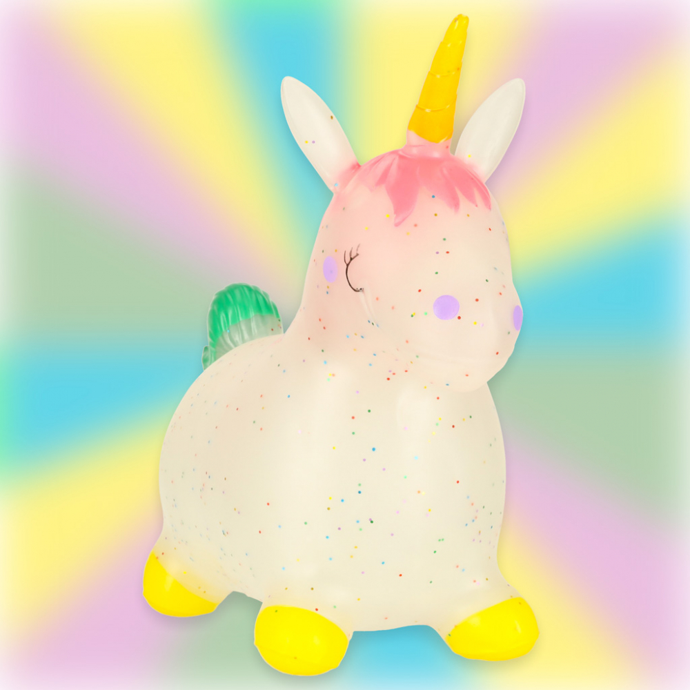 Jumper Unicorn Ikonka | Jucărie Gonflabilă Copii - imagine 6