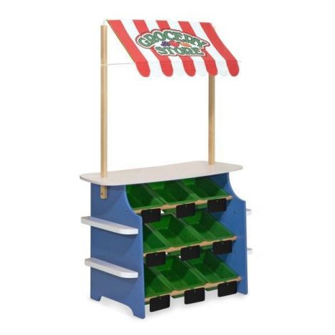Stand Supermarket Lemn Melissa&Doug Educativ - imagine 4