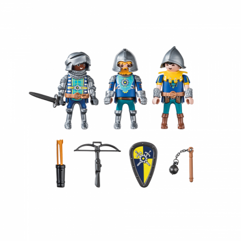 Set 3 Cavaleri Novelmore Playmobil 70671 - imagine 2