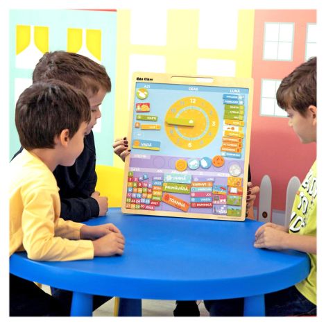 Calendar Magnetic BigJigs | Educativ în Română - imagine 2