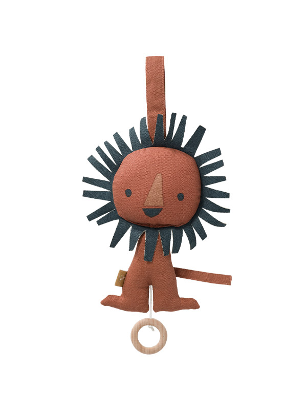 Jucărie Muzicală Fresk Lion Bumbac Organic