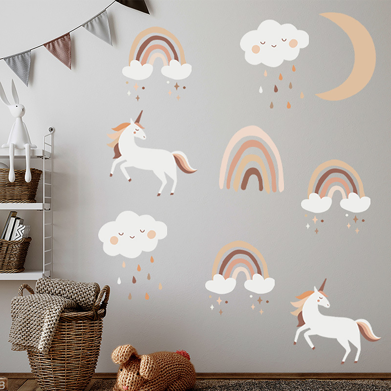 Sticker Unicorni Sipo 54x86 cm - Decorațiune Copii - imagine 4