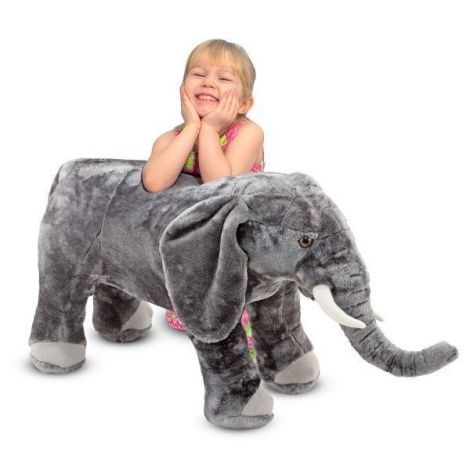 Elefant Plus Gigant Melissa & Doug - Prietenul Copilului
