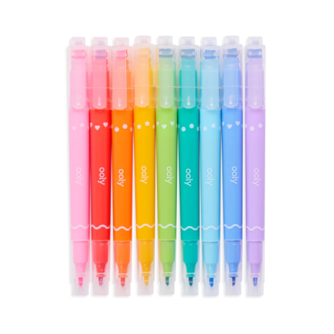 Ooly Carioci Confetti Stamp 9 buc - Duble Utilitate - imagine 5
