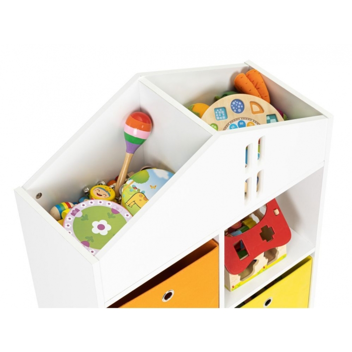 Organizator Jucării Ecotoys ZKB-3, Casuță Lemn - imagine 4