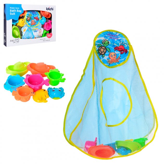 Set jucării de baie Kaichi Marine | Distracție în apă - imagine 4