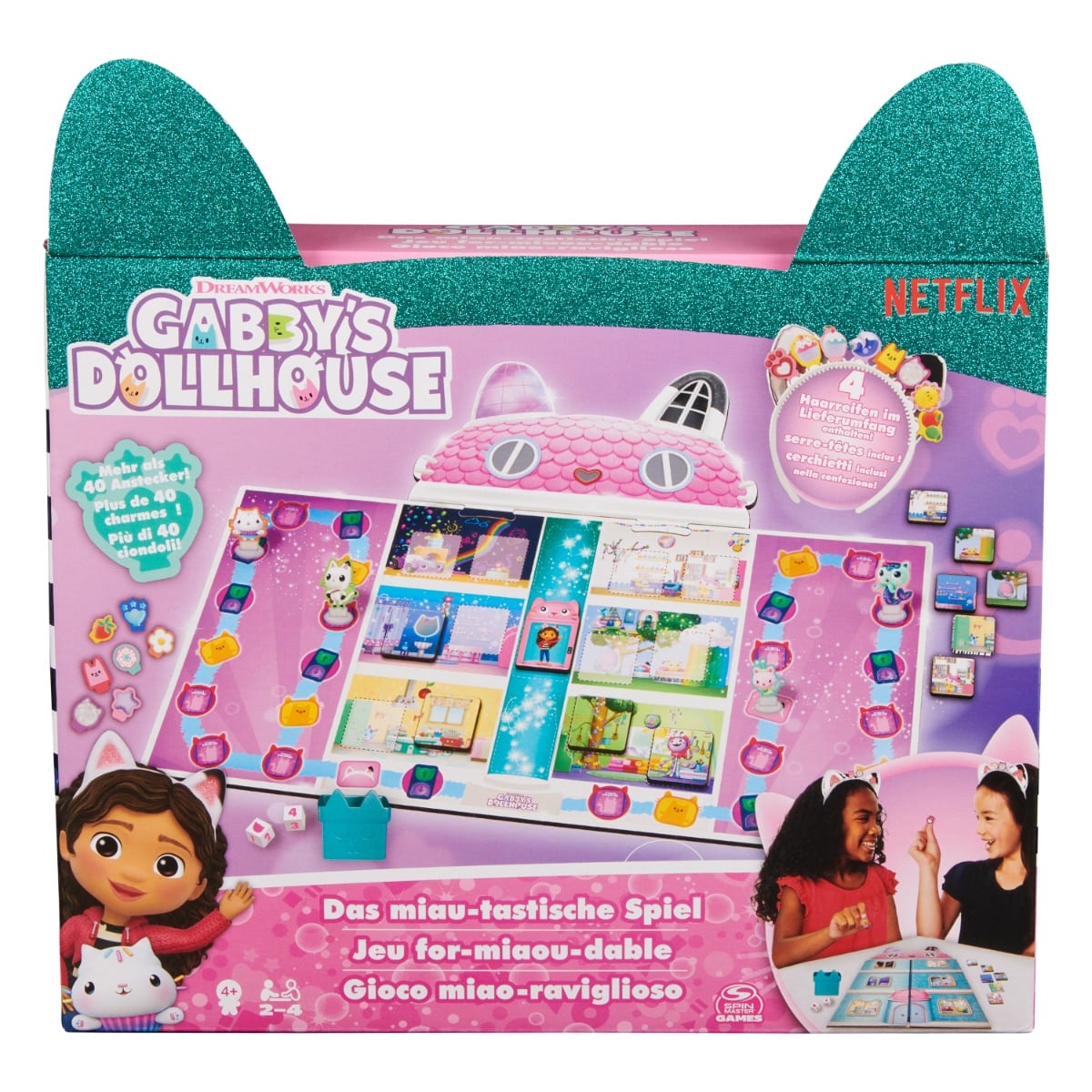 Joc de societate Gabby's Dollhouse - Petrecere Miau