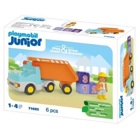 Playmobil Junior Basculanta | Jucarie Constructie 121.9 Lei - imagine 3