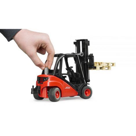 Stivuitor Linde H30D Bruder cu 2 Paleti - imagine 3