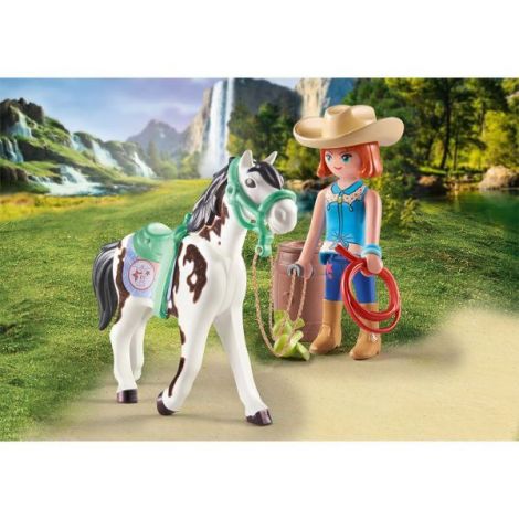 Playmobil Femeie si Calut - Jucarie Creativa