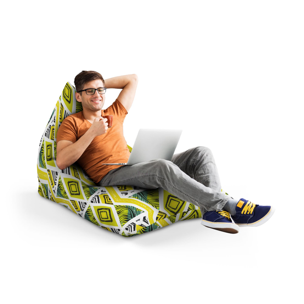 Fotoliu Puf Updeco Caribbean Lime – Relaxare - imagine 4