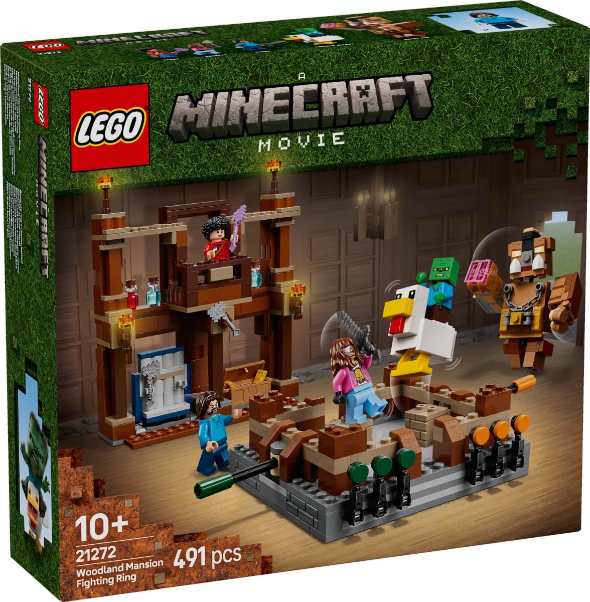 LEGO Minecraft 21272 - Ring de luptă la conac