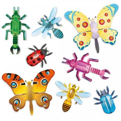 Headu Montessori Joc Construcție Insecte