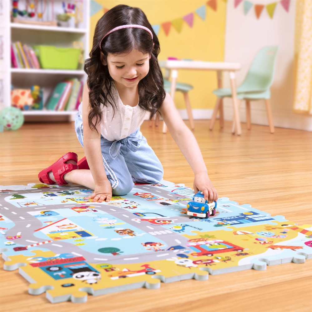 Covor puzzle Orasul Fanteziilor Btoys - imagine 6