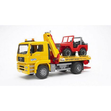 Bruder Camion Tractare MAN TGA + Jucărie Teren - imagine 6