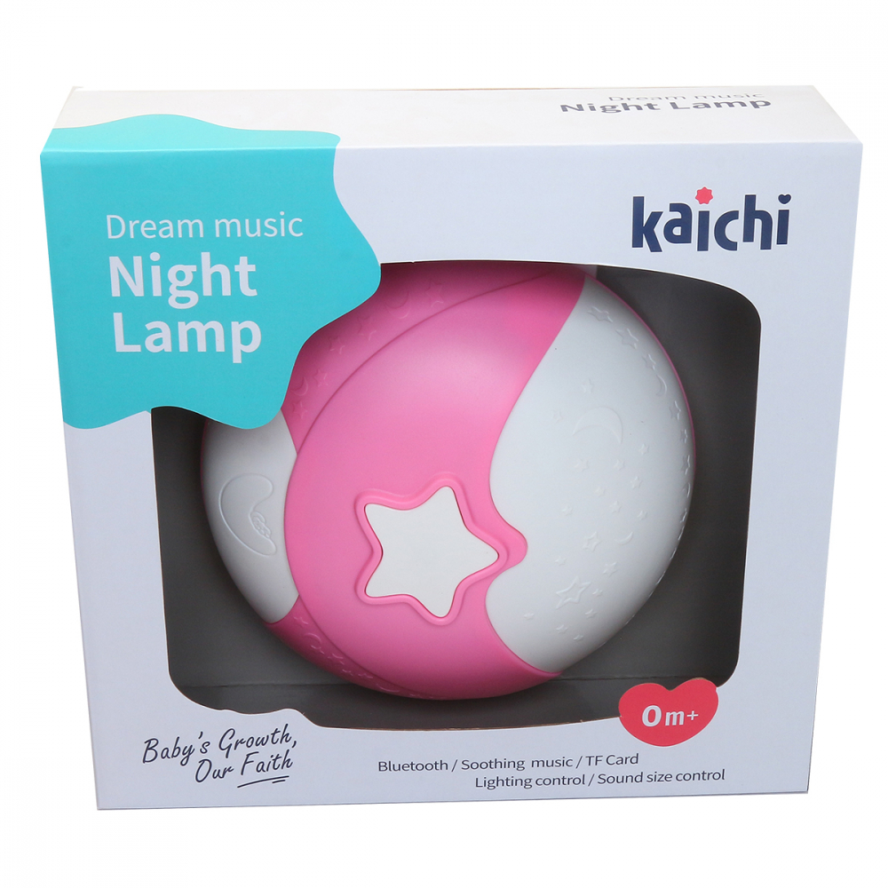 Lampa de veghe cu muzică Kaichi Dream Pink