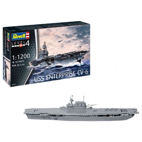 Model Nava USS Enterprise CV6 Revell