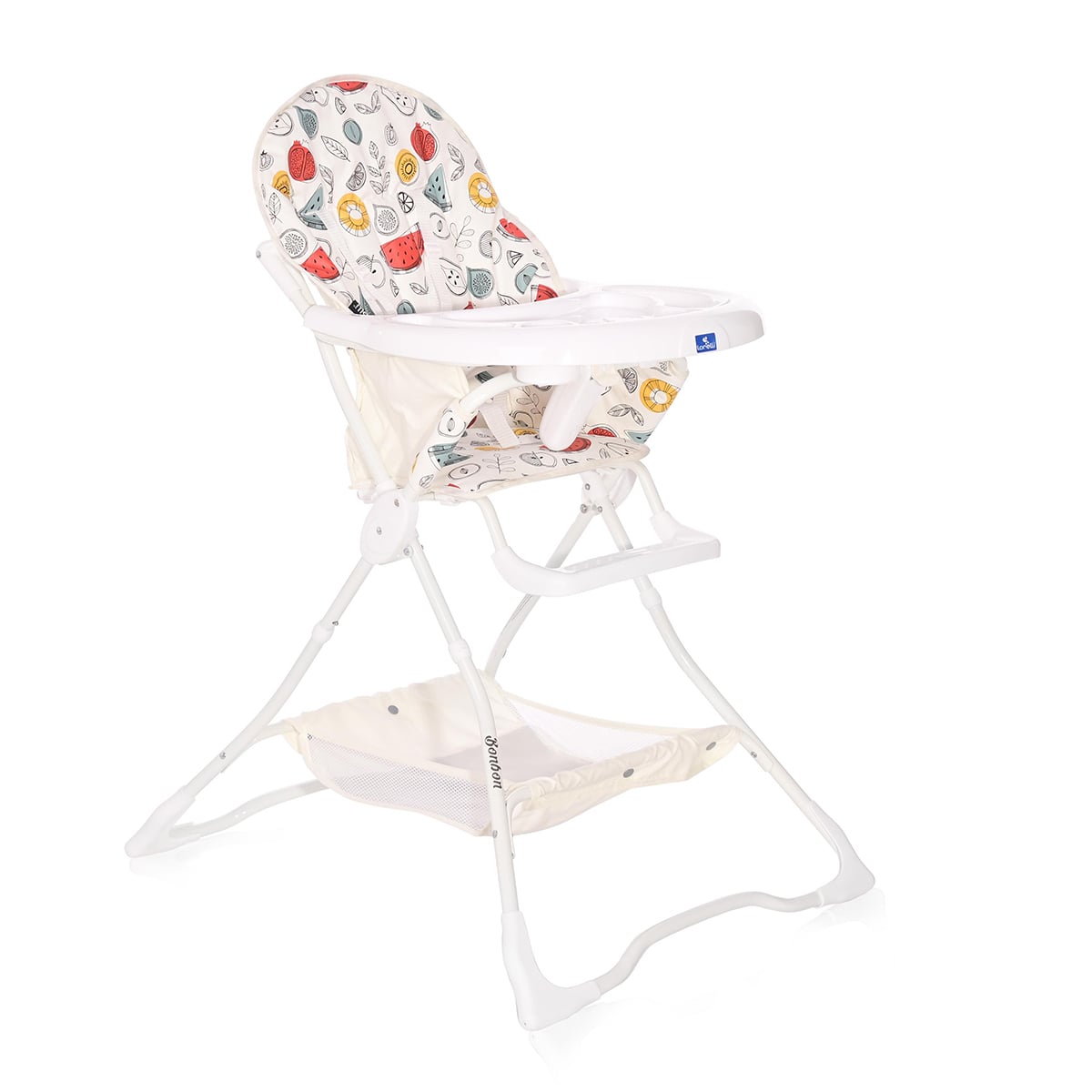 Scaun de masa Lorelli Bonbon White Fruits, Pliabil