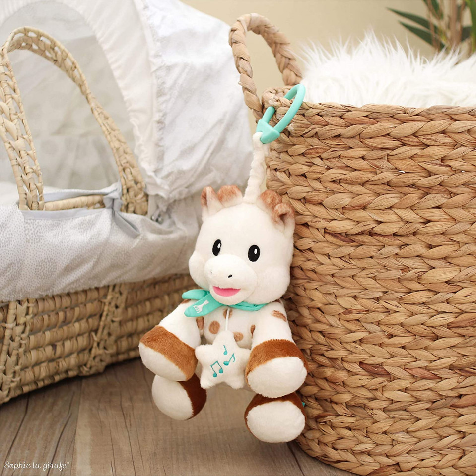 Jucărie Muzicală Plus Girafa Sophie Vulli 20 cm - imagine 2