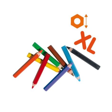 Ses Creative Creioane Colorate XL pentru Copii - imagine 2