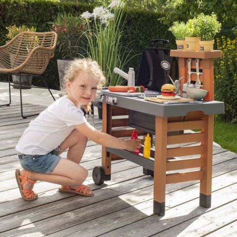 Bucatarie Smoby Garden cu 43 Accesorii - imagine 12