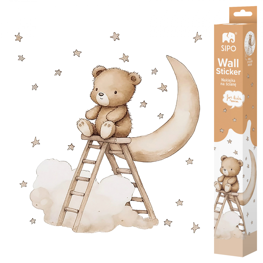 Sticker Ursulet Teddy SIPO - Decorațiune Camera Copil - imagine 9