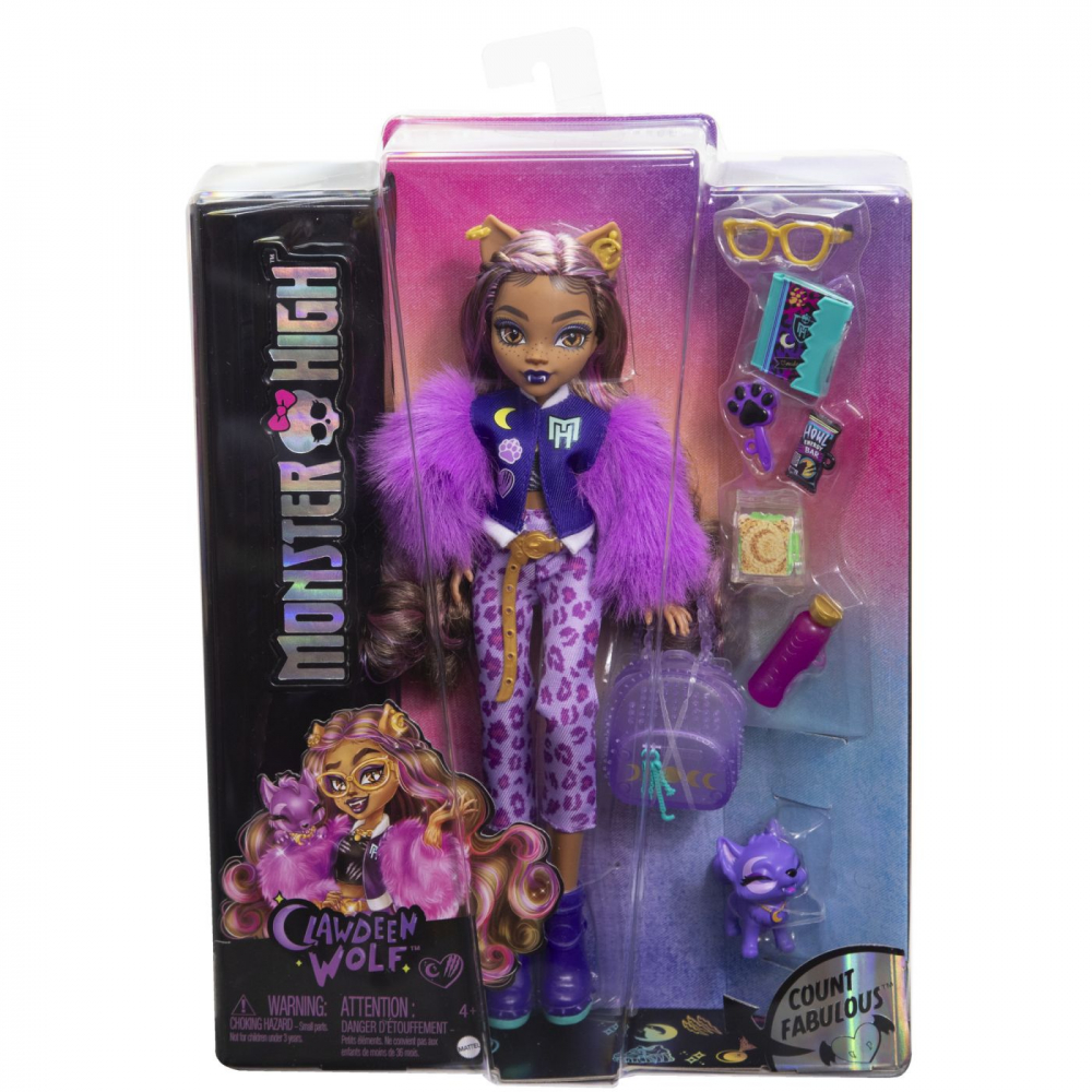 Papusa Monster High Clawdeen Wolf & Cres