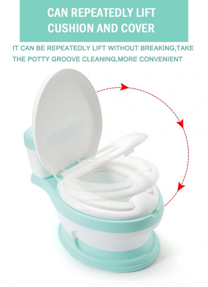 Olita Educativă Little Mom Verde | Ergonomică și Realistă - imagine 3