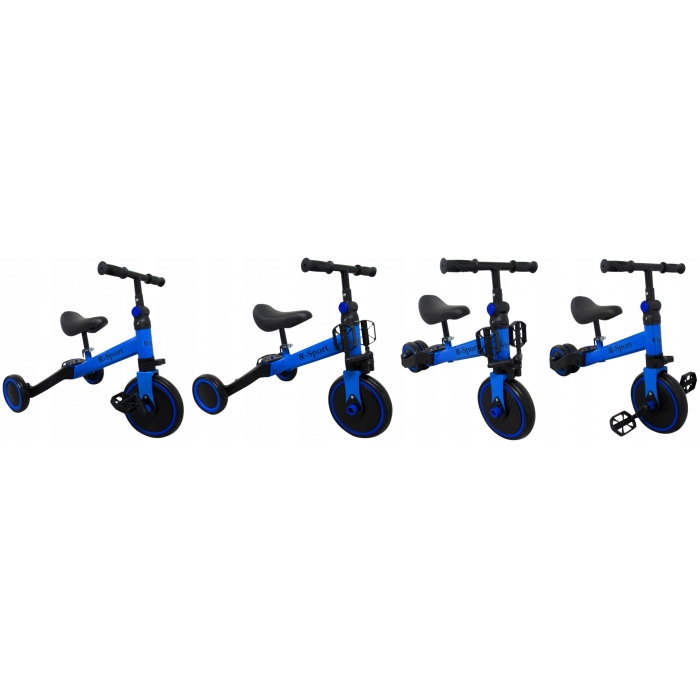 Tricicleta R-Sport 4in1 Albastru, 2-5 Ani - imagine 2