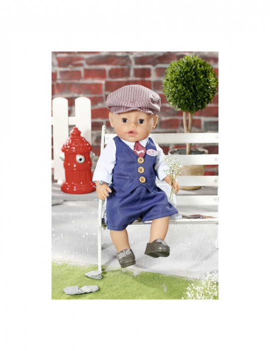 BABY born Bebeluș Retro 43 cm Zapf - Vestă Cool